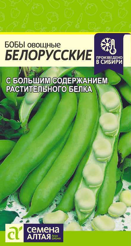 Бобы Белорусские Семена Алтая
