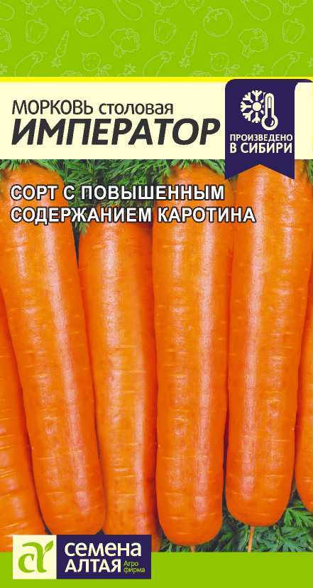 Морковь Император Семена Алтая